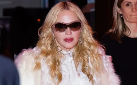 Madonna and Geena Davis Reunite for Backstage Photo at Coachella