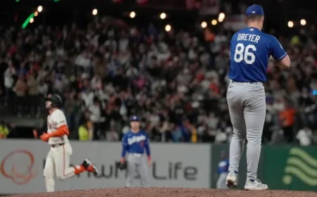 Giants Triumph Over Dodgers Despite Ohtani’s Six Shutout Innings