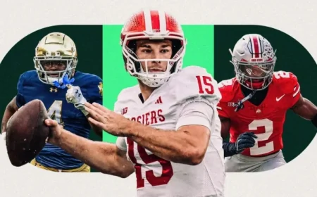 2026 NFL Mock Draft: Love in Top 5, Downs Joins Giants