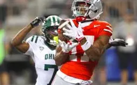 Carnell Tate eyes first-round NFL Draft pick while carrying Ohio State’s Receiver U legacy