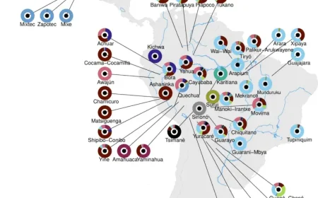 South America as genetic map study exposes a turning point