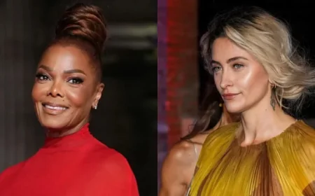 Janet & Paris Jackson Miss ‘Michael’ Premiere