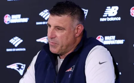 Patriots Coach Mike Vrabel to Miss NFL Draft Day 3 for Counseling