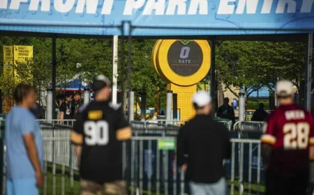 NFL Draft Day 1: Excited Fans Flock to Pittsburgh