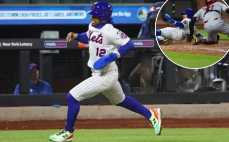 Mets’ Francisco Lindor Leaves Game Due to Left Calf Tightness