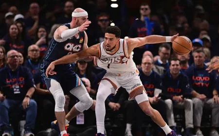 Suns Fall Short to Thunder in Intense Battle