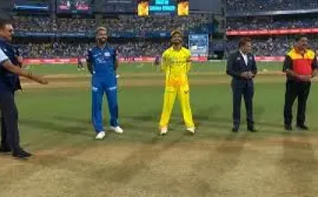 Akeal Hosein in focus as MI vs CSK live updates turn tense in IPL Match 33