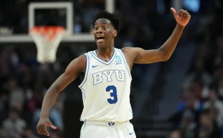 AJ Dybantsa Declares for NBA Draft After Breakout Season at BYU