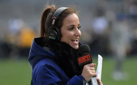 Mike Vrabel and Dianna Russini Photos Highlight Her ESPN Reporting