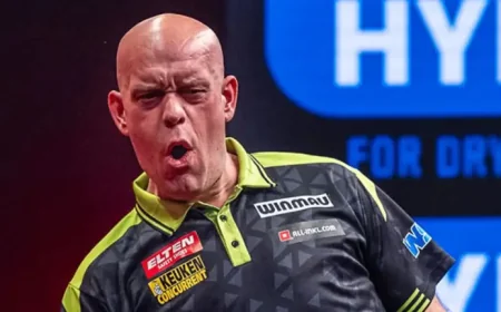 Van Gerwen hits back after brutal Unterbuchner remark in Sindelfingen