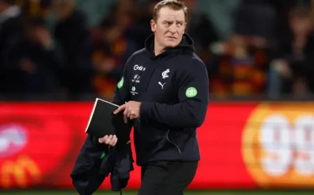 Carlton Blues Coaching Decision Voss and the Pressure Building Behind Closed Doors
