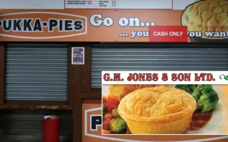 Pukka Pies Liquidation: West Midlands Supplier G.M. Jones and Sons Enters Liquidation