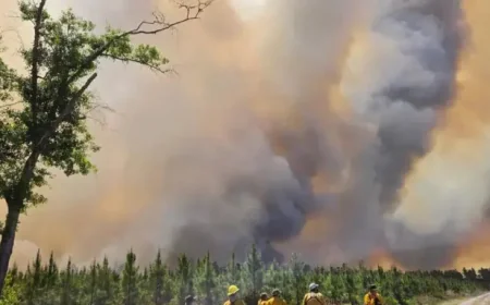 Brantley County Georgia wildfire threatens more than 1,000 homes as evacuations expand