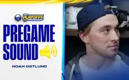 Noah Östlund and the quiet tension behind a Sabres-Bruins update