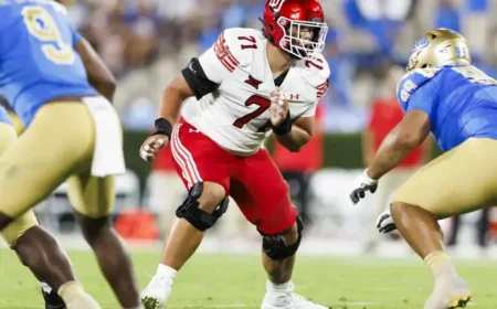 Patriots Trade Up to No. 28 and Take Caleb Lomu