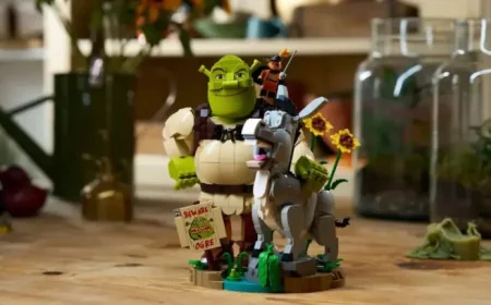 Shrek Legos Bring a Swamp Scene to Life for Fans Marking 25 Years