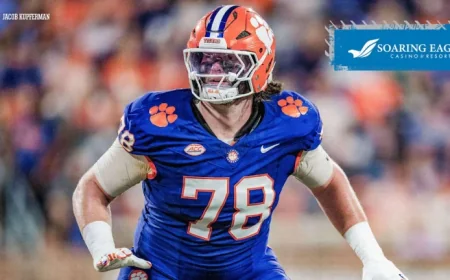 Detroit Lions Select Offensive Lineman Blake Miller in NFL Draft