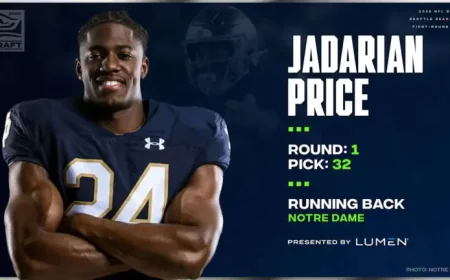 Jadarian Price at No. 32: Why the Seahawks’ pick raises a bigger question