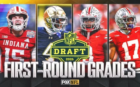 2026 NFL Draft Grades: Top Teams Excel in First-Round Picks