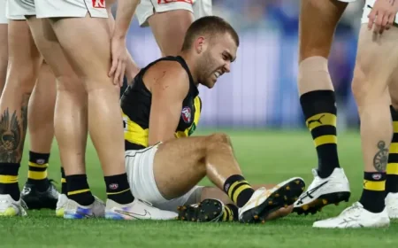Richmond Football Club Faces a Brutal Reality After a 75-Point Loss and Another Injury Blow
