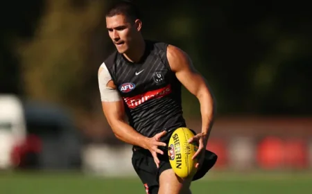 Reef Mcinnes injury confirmed as Collingwood defender faces season-ending setback