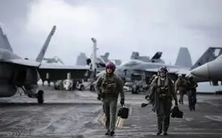 Third U.S. Aircraft Carrier Arrives in Middle East Raises Questions About the Strait of Hormuz