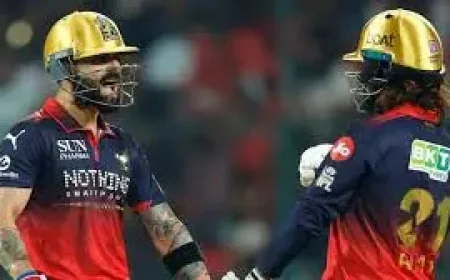Rcb Vs Gt as the Bengaluru pressure test arrives