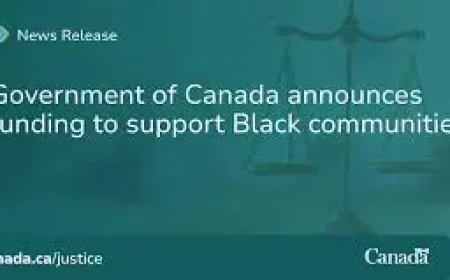 Government Of Canada Announces $8.6 Million for Black Communities — A Funding Move That Raises Bigger Questions