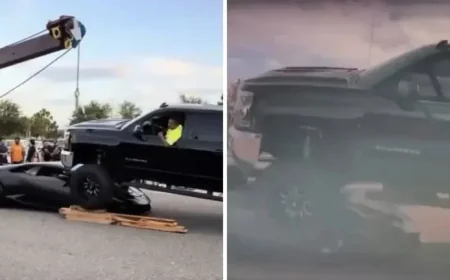 Lifted Truck Drives Over Lamborghini: 3 Things the Florida Parking Lot Clip Reveals