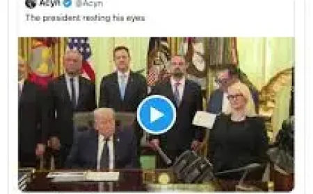 Trump Asleep? 3 Fresh Questions Raised by Oval Office Video