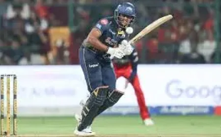 Sai Sudharsan scripts history vs RCB: 2 numbers behind the fastest IPL milestone