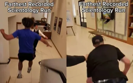 TikToker’s Scientology Run Spurs Trend, Creator Warns of Going Too Far