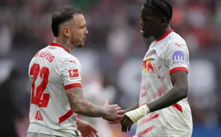 Rb Leipzig Vs Union Berlin: Leipzig miss Raum and Lukeba ahead of Friday test