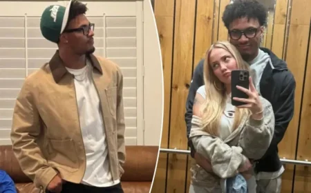 Kenyon Sadiq’s Girlfriend Celebrates Jets’ Draft Pick with Emotional NFL Photo