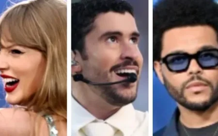Spotify Reveals Top All-Time Streamed Artists: Taylor Swift, Bad Bunny, The Weeknd