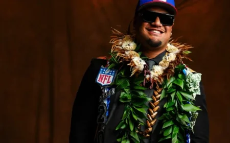 New York Giants Pick Arvell Reese, Francis Mauigoa in 2026 NFL Draft