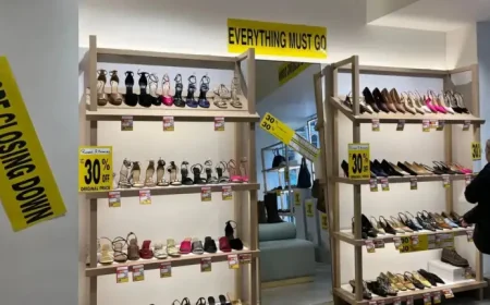 British Supermarket Chain Collapse: 3 Stores Left as Russell & Bromley Shuts Manchester Site Today