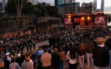 Martin Place Dawn Service: A tribute that carried Sydney from sunset into memory
