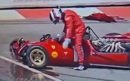 Jean Alesi and Monaco’s costly classic Ferrari crash: 1 weekend, 1 wall, 1 warning