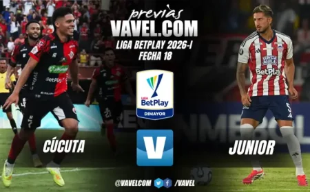 Cúcuta – Junior: 5 clues behind a key duel at General Santander