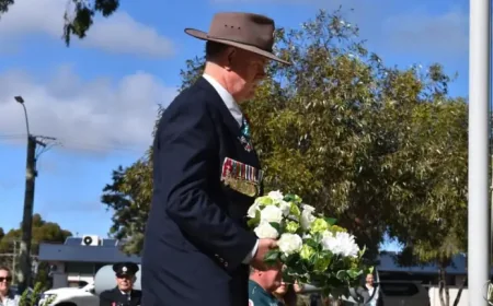 Anzac Day Flyover 2026 brings Narrogin’s memorial morning into sharper focus