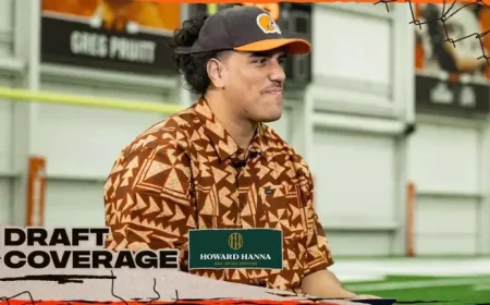 Booger Mcfarland and the Browns’ first-round shift as 2026 begins