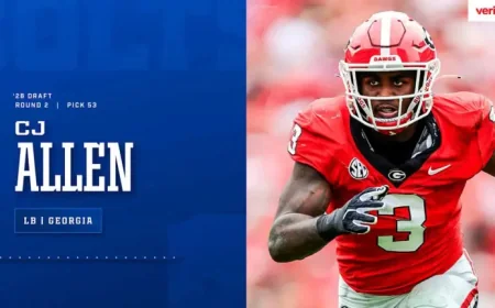 Cj Allen Gives Colts a Needed Boost in Second Round