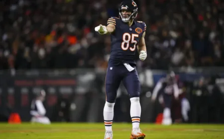Cole Kmet Helps Set the Tone for a Quieter Bears Draft Night