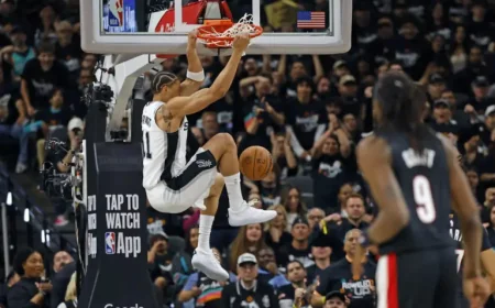 Trail Blazers Vs Spurs: Wembanyama’s Questionable Status Could Reset the Series