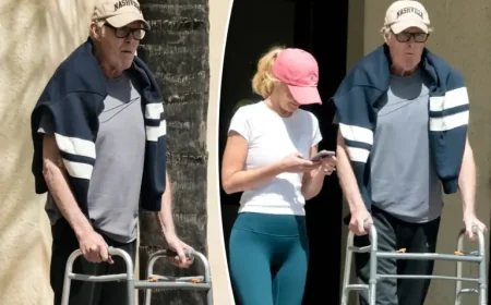 David Hasselhoff and the walk that turned a quiet outing into a health conversation