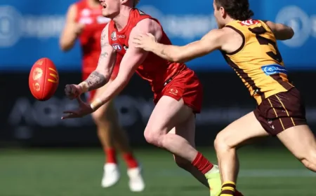 Utas Stadium stage set for 3 key selection boosts as Hawks and Suns open huge Anzac Day
