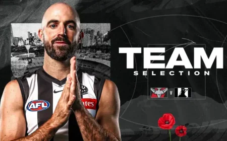 Jordan De Goey returns as Collingwood names two inclusions for 31st Anzac Day clash