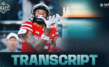 Dolphins draft picks 2026: Why the Chris Bell move and Jacob Rodriguez matter