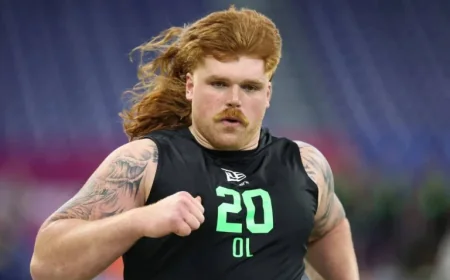 Steelers’ Third-Round Pick Gennings Dunker Stands Out in NFL Draft